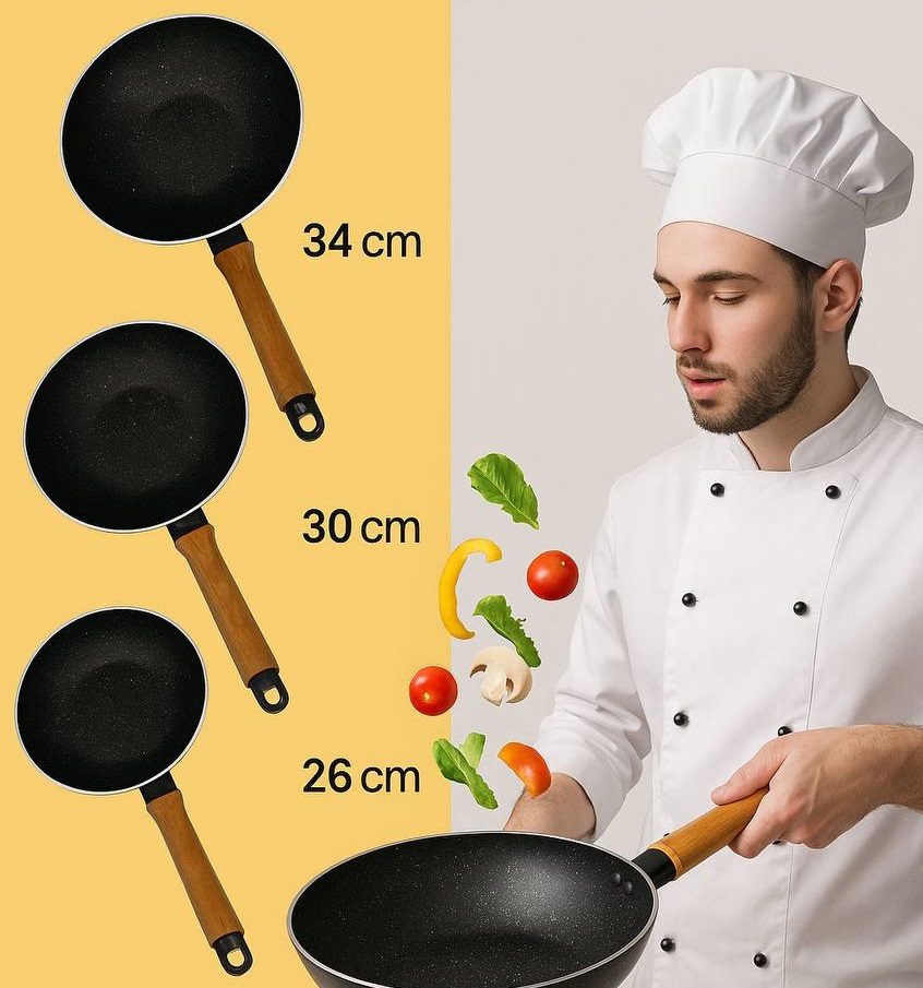 تابه وک (Wok) - Image 2